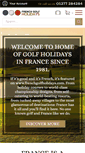 Mobile Screenshot of frenchgolfholidays.com